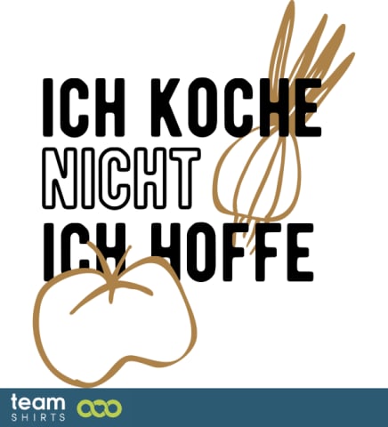 Ich koche nicht