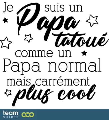 Papa tatoué