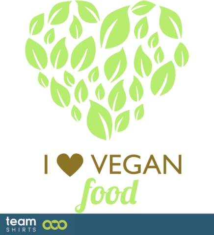 I LOVE VEGAN FOOD LOGO