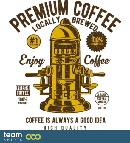 Klassische Kaffeemaschine