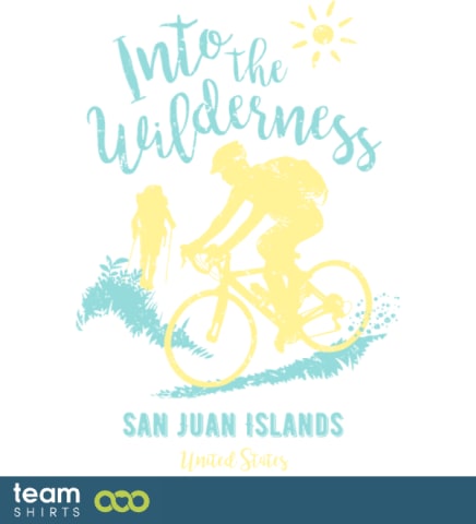 Bike Route San Juan Islands Vereinigte Staaten