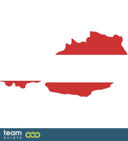 AUSTRIA SILHOUETTE COLOURED