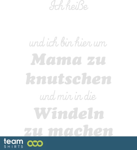 Ich bin hier, um Mommy FontCooper GER zu küssen