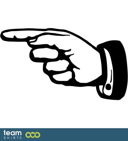HAND POINTING LEFT