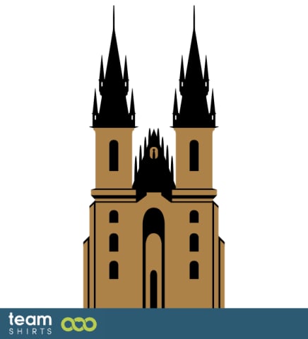 Kyrka prague tyn