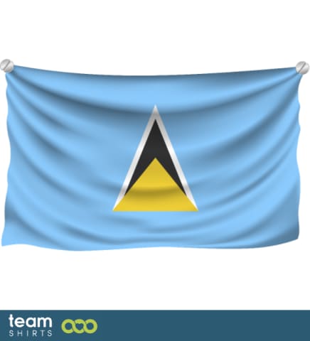 vlag saint lucia