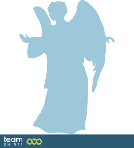 Religion vectorstock 6479598 Engel Silhouette 001