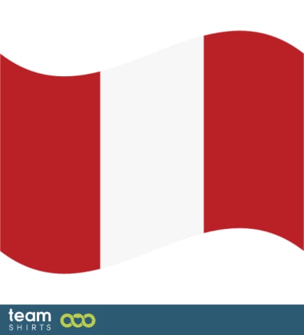 Flagge Peru