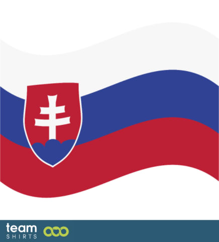 flagga slovakien