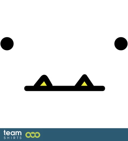 SMILEY MIT ZÄHNEN 2 FARBIG