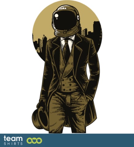 Klassischer Astronaut