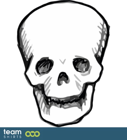 Menschlicher Schädel