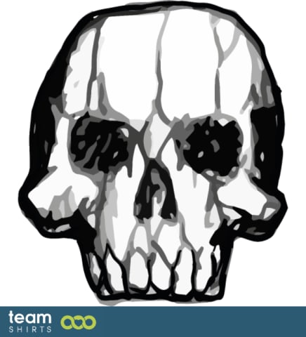 Menschlicher Schädel