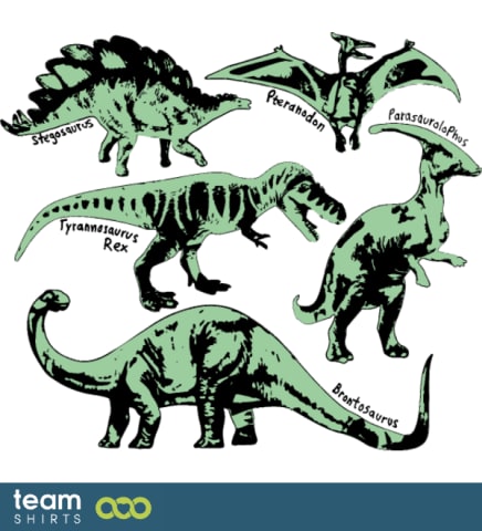 mgri dinosaurussen kinderen zwart