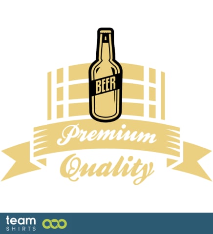 PREMIUM QUALITY BEER KEG LOGO