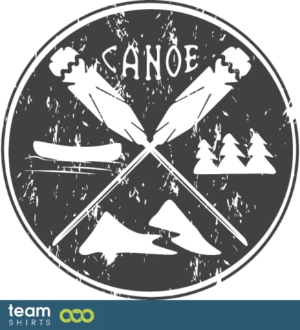 Emblème de canoë