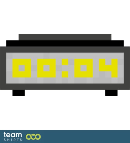Pixel digital klocka