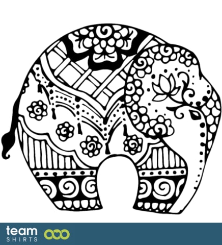 Elefant Henna