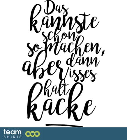 Das kannste schon so machen