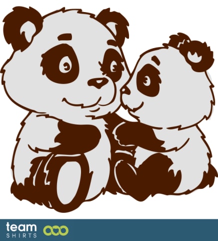 Panda familie