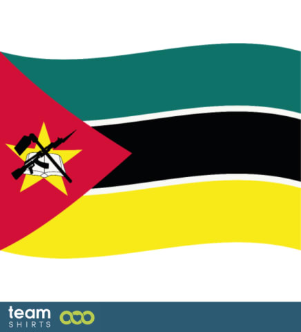 Flag Mosambik