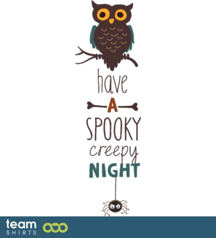 Have a spooky creepy night halloween