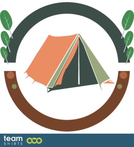 Logo de camping