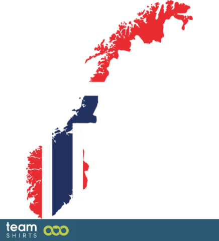 NORWEGEN SILHOUETTE FARBIG