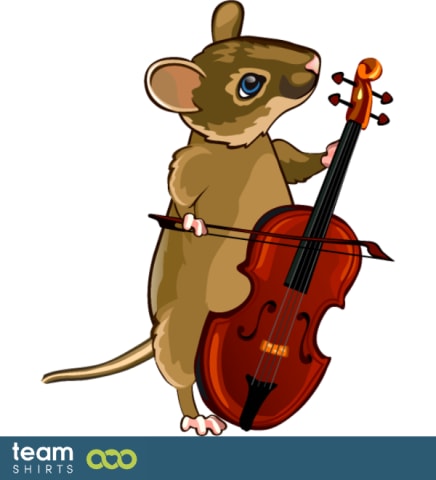 Souris violoncelle