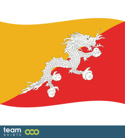 Flagge Bhutan