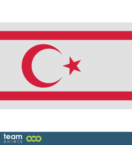 Lippu Pohjois-Kyproksen turkkilainen tasavalta