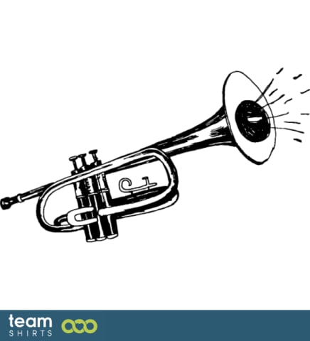 trumpet sketch vectorstock 1782075