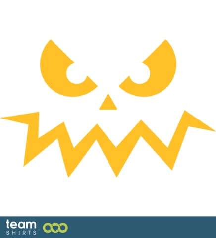 Halloween gresskar ansikt