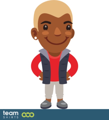 cartoon man
