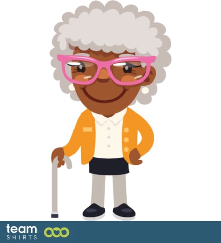 Cartoon Oma