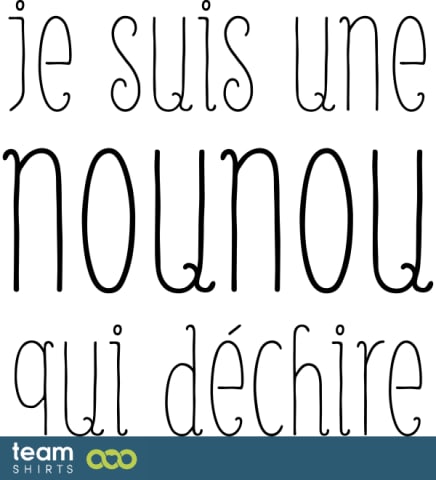 Kindermädchen, das zerreißt