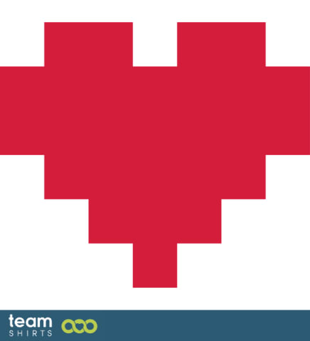 Pixel art heart