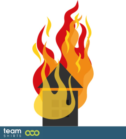 burning house vectorstock 9961373