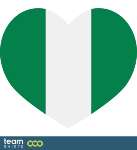 Nigerian football heart