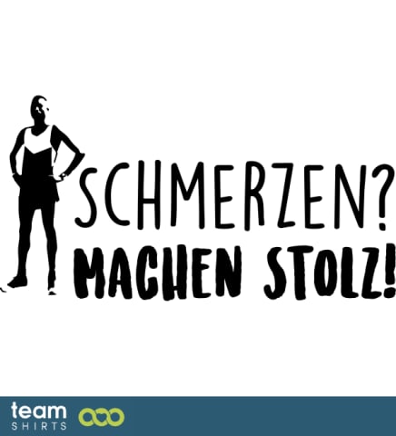 Schmerzen machen stolz