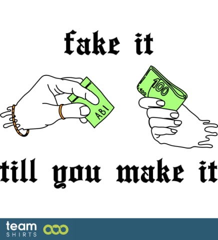 Renf fakeittillyoumakeit vektor