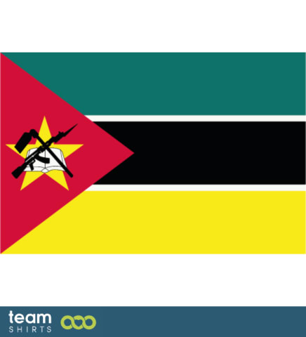 Flagg Mosambik