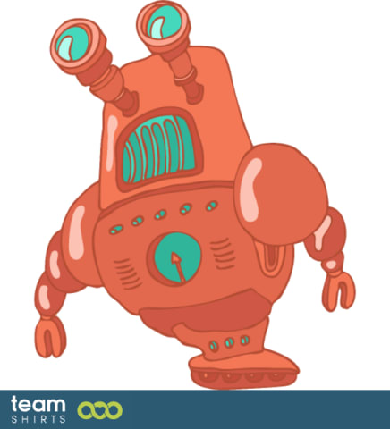 14 robot 21 png vectorstock 4842445