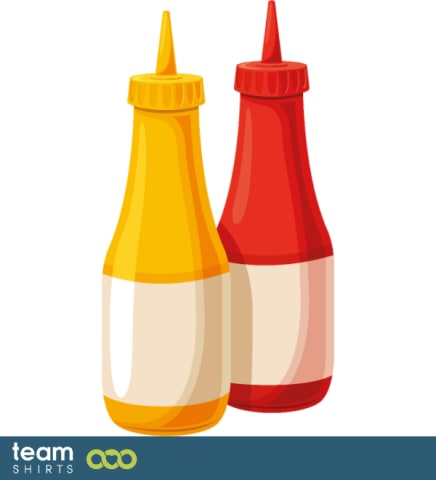 Ketchup et moutarde