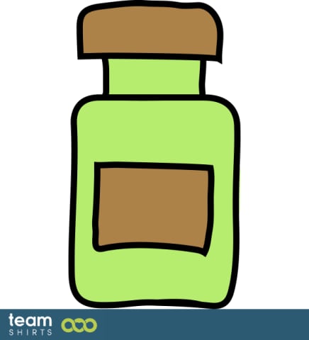 Bouteille de médecine