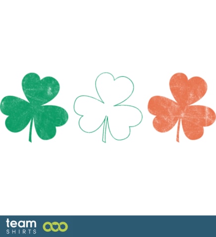 ansc irishcloverleaf St.PatricksDay All forwhiteShirts