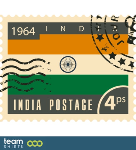 Indien poststempel