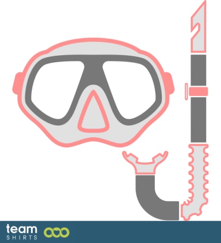 goggle and snorkel