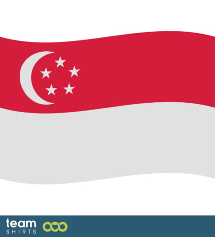 Drapeau Singapour