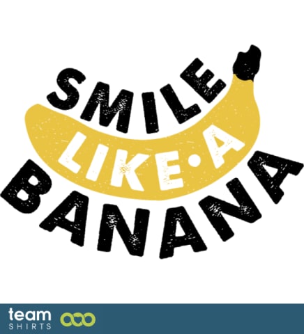Lächle wie eine Banane